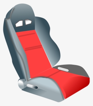 Racing Seat Big Image Png - Car Seat Clipart #1051996