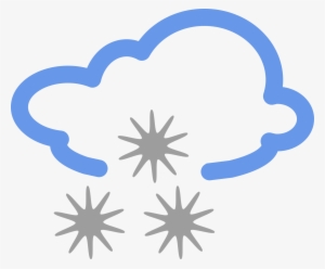 Snowflakes Clipart Frpic - Weather Symbols #1052211