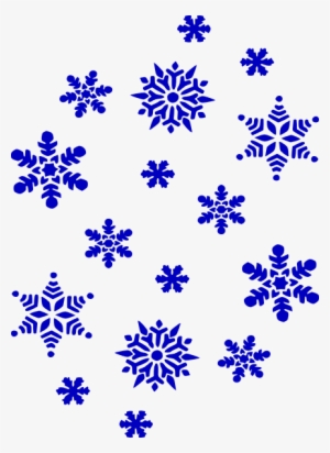 Clipart Snowflake Navy Blue - Black And White Snowflake Clipart #1052264