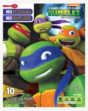 Fruit Snacks Teenage Mutant Ninja Turtles Snacks 10 - Teenage Mutant Ninja Turtles Fruit Snacks #1052265
