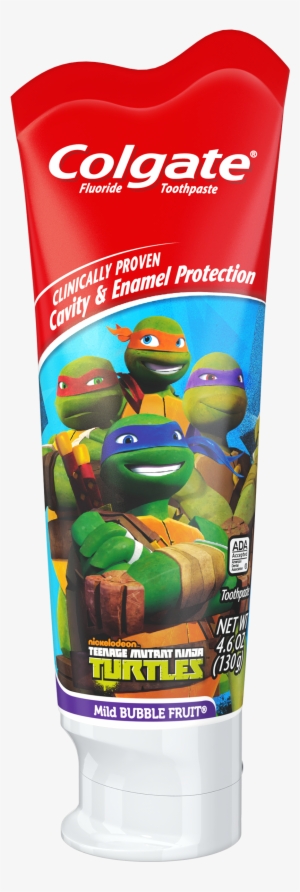 Colgate Kids Fluoride Toothpaste, Teenage Mutant Ninja - Colgate Ninja Turtles Toothpaste - 4.6 Oz Tube #1052361