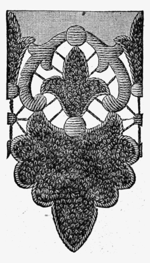 Embroidery And Fancy Work P306b - Embroidery Png #1052413