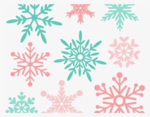 Snowflake Clipart Cute - Cricut #1052474