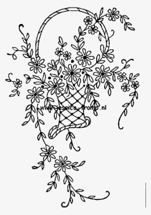 Antique Embroidery Designs Borduren 473×658 Pixels - Embroidery Design Patterns Flowers #1052700