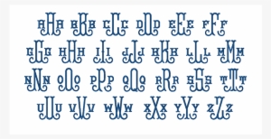 Vintage Embroidery Font, Antique Embroidery Font, Monogram - Embroidery #1053015