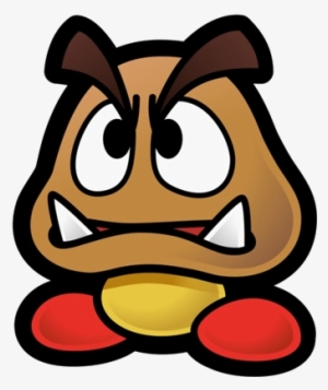 Paper Mario Wiki - Paper Mario Goomba Sprite #1053205