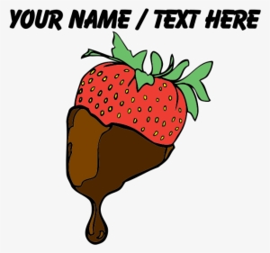 Personalized Chocolate Covered Strawberry Pajamas - Strawberry Dipped In Chocolate Throw Blanket #1053424