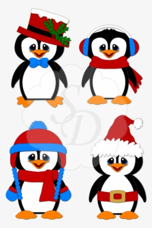 Christmas Penguins - Cricut #1053752