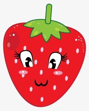 19 Strawberries Clip Free Library Kawaii Huge Freebie - Clip Art #1053819