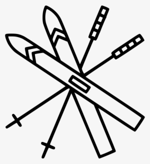 Png File - Icono Esquis #1054701