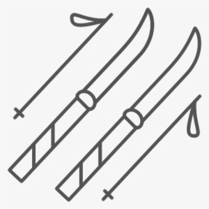 Icon Ski - Black And White Skis #1054964