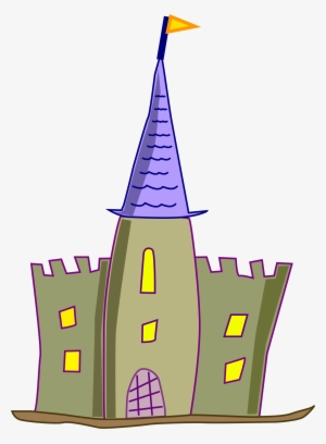 Free To Use Amp Public Domain Castle Clip Art - Simple Cartoon Castle #1055263