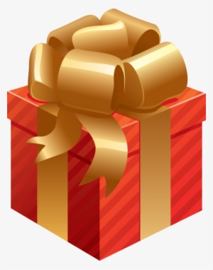 Gift Box Forty - Present Clipart Transparent Background #1055395