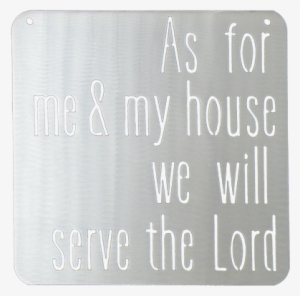 As For Me And My House - House #1055658