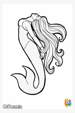 Realistic Mermaid Coloring Pages - Swimming Mermaid Coloring Pages ...