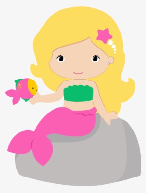 Sereia - Mermaid Clipart #1056284