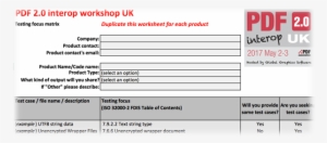 Screeb-shot Of The Interop Matrix Excel Sheet - Microsoft Excel #1056883
