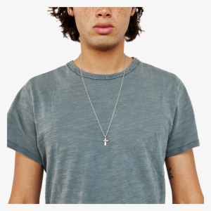 Man Cross Pendant Big Onfig #1057133