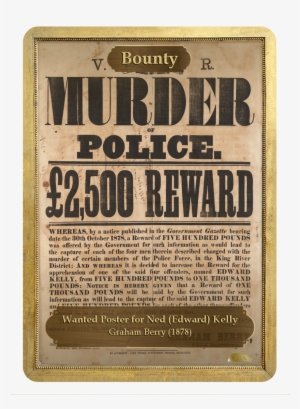 Bounty Counter By Graham Berry - Ned Kelly A Short Life By Jones Ian #1057293