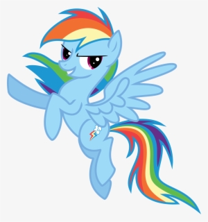Rainbow Dash Vector Color By Eltrueno-d5gffm2 - Rainbow Dash Embroidery Design #1057961