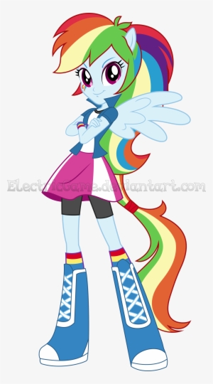 Mlp Eg The Equestria Girls Rainbow Vector By Electricgame-d9opi7c - My Little Pony And Equestria Imagine Ink Book Bundle #1057968