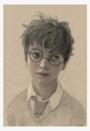 The Illustrated Edition Of Harry Potter And The Sorcerer's - Jim Kay Harry Potter Portrait #1058156