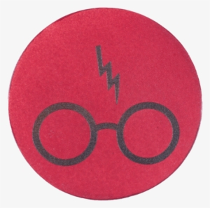 Harry Potter Glasses Inspired Coaster - Circle #1058234