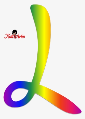 Alfabeto Disney Colores Ek 004 - L En Letra Disney #1058280