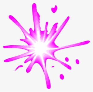 Illustration Of A Pink Splash - Splash Of Paint Transparent Background #1058558