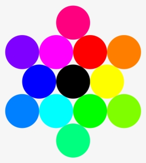How To Set Use 13 Circles Rainbow Clipart #1058873