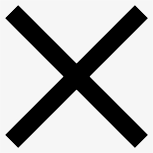 Black Cross Png - Cross Sign Png Black #1058931