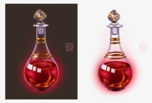 Small Items Potion Vial By Blackbirdink - Magic Potion Vial #1058969