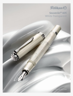 Pelikan M605 White - Pelikan M605 White Transparent #1059081
