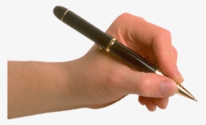 Hand With Pen No Background #1059218