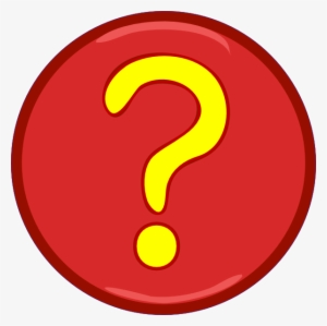 Yellow Question Mark Inside Red Circle Clip Art - Question Mark In A Circle Clipart #1059492