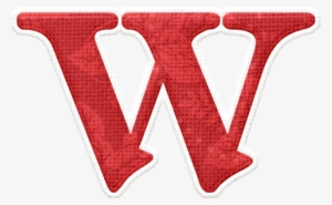 W - Red #1059813