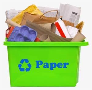 Paper In Recycling Bin - 5 Thing That Can Be Recycled #1060384