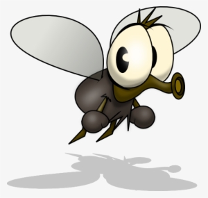 Cartoon Clipart Mosquito Pencil - Cartoon Mosquito Clipart #1060474