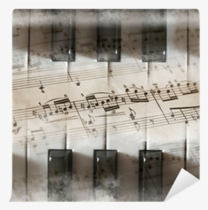 Piano, Teclas, Partitura, Notas Musicales Wall Mural - L' Armonia Misteriosa Dei Ricordi - Stella Cesare #1060477