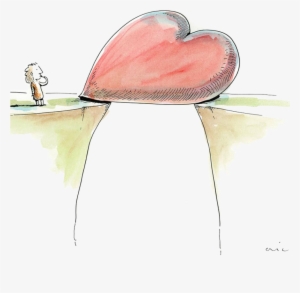 Heart Bridge - Wisdom Doodle #1060915