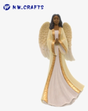 Indoor Decor Figurine Resin Black Art Humble Prayer - Figurine #1061519