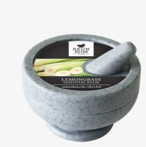 Essential Balm With Fresh Lemongrass Scent - Herbaceous Plant #1061643