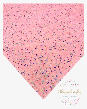Pink Confetti- Fine Glitter Canvas - Confetti #1061690
