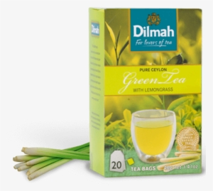 Pure Ceylon Green Tea With Lemongrass - Dilmah Green Tea Lemongrass #1061933