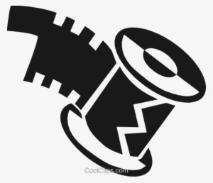 Film Roll Royalty Free Vector Clip Art Illustration - Clip Art #1062555