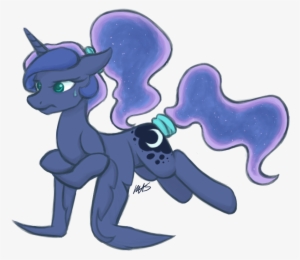 Alternate Hairstyle, Artist - Princess Luna Scowl #1063688