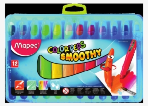 Crayon Maped Color'peps Smoothy 12's #1063747