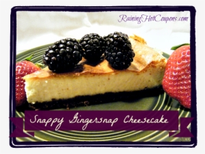Snappy Gingersnap Cheesecake - Cheesecake #1063923