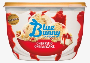 Strawberry Cheesecake Ice Cream Blue Bunny #1064026