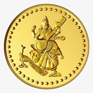 Lakshmi Gold Coin Png Picture - Vijaya Dashami Wishes In Malayalam #1064450